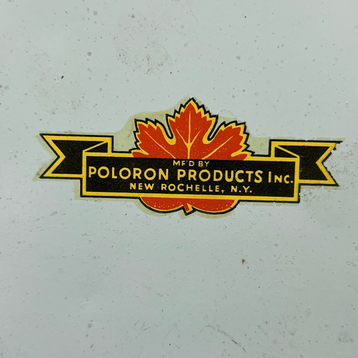 Small 1930s-era Poloron Cooler Chest