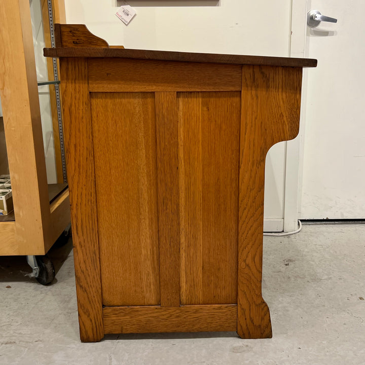 Antique Petite Oak Writing Table/Desk