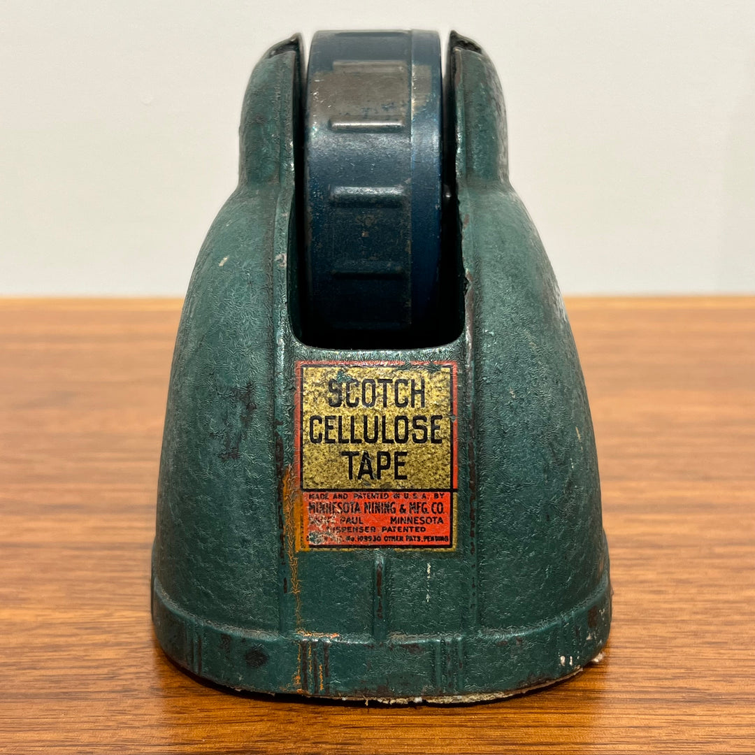 Vintage Scotch Heavy Iron Tape Dispenser
