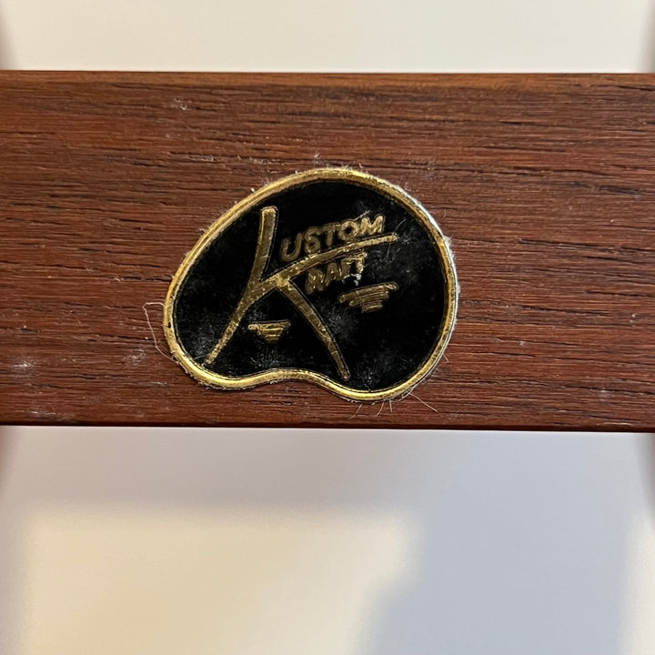 Kustom Kraft Walnut Wine Rack