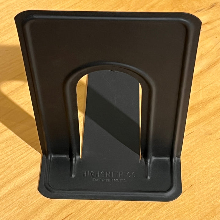 Highsmith Co. Black Metal Bookend