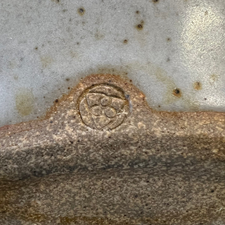 Grey Ceramic Terrine w/Floral Motif