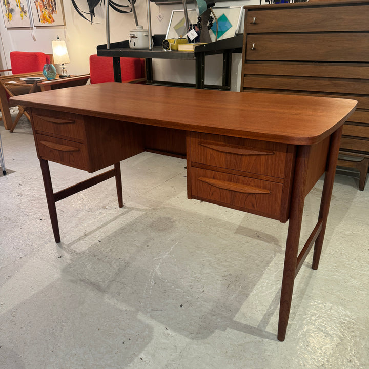 Petite Scandinavian Teak Writing Desk