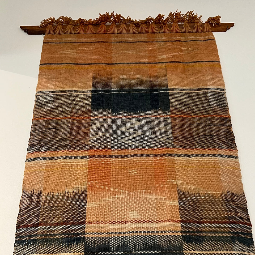 Exquisite Late 1960s/Early 1970s Japanese Fine Wool Tapestry