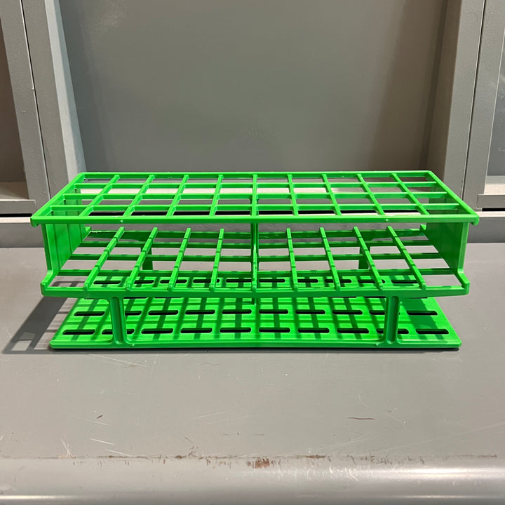 Green Nalgene Test Tube Rack/Utensil Holder