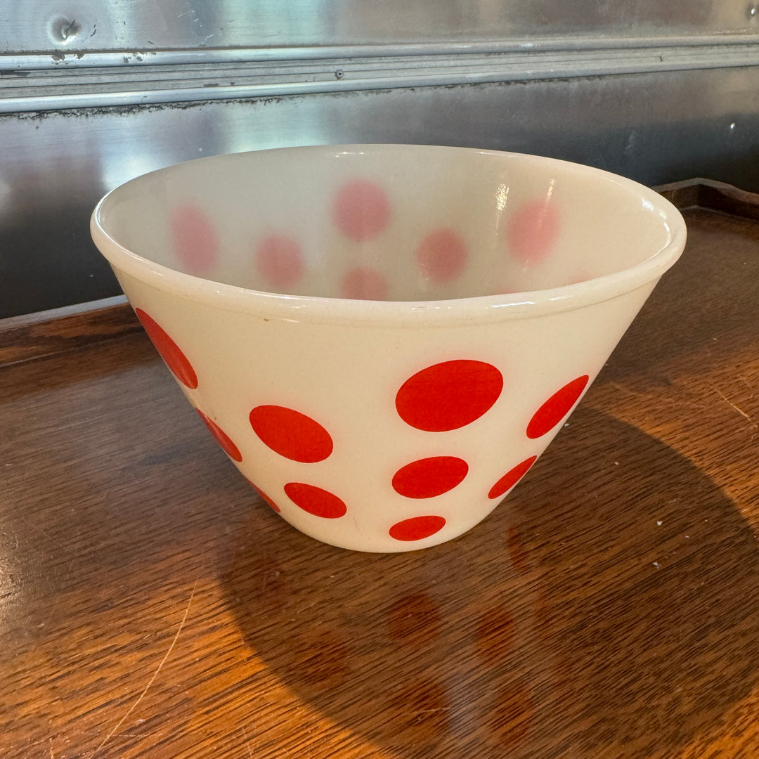 Fire King Polka Dot Bowl