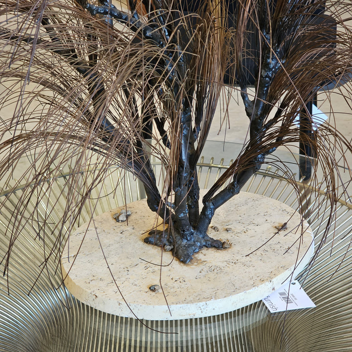 Weeping Willow Tree Brutalist Sculpture