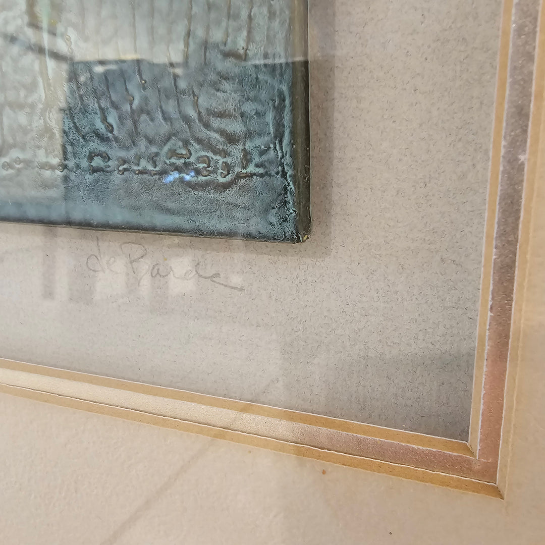 Framed Harris Strong Tile Work