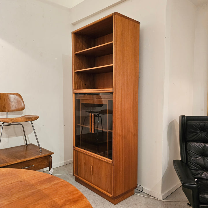 Large Teak & Glass Display Unit