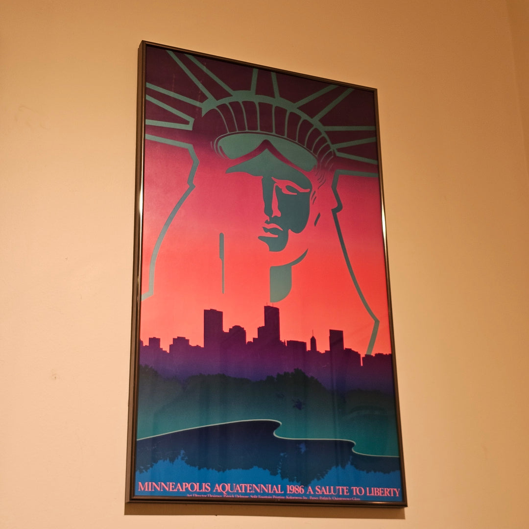 Minneapolis Aquatennial 1986 Poster