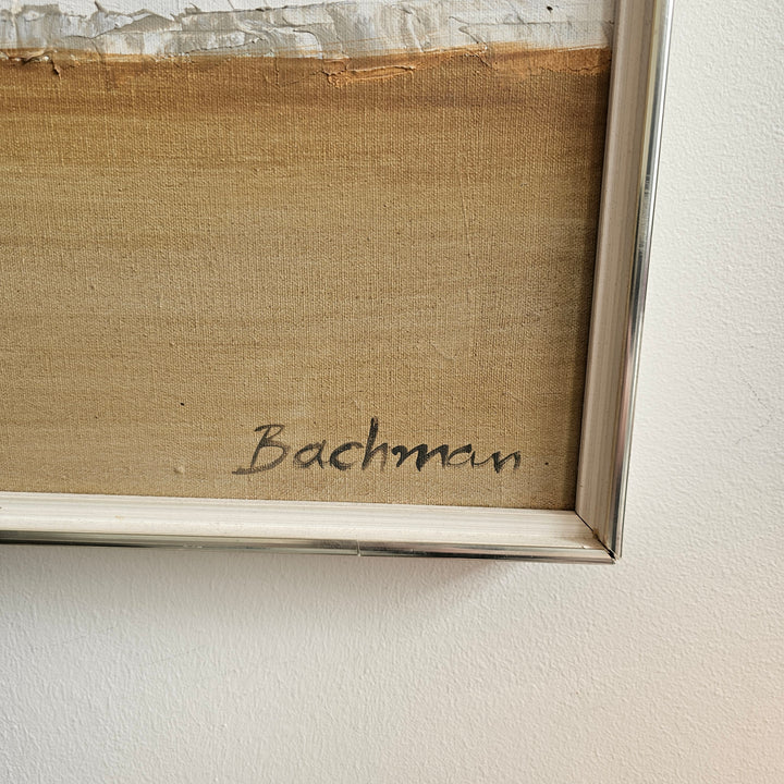 Abstract MCM Oil Painting by David Bachman