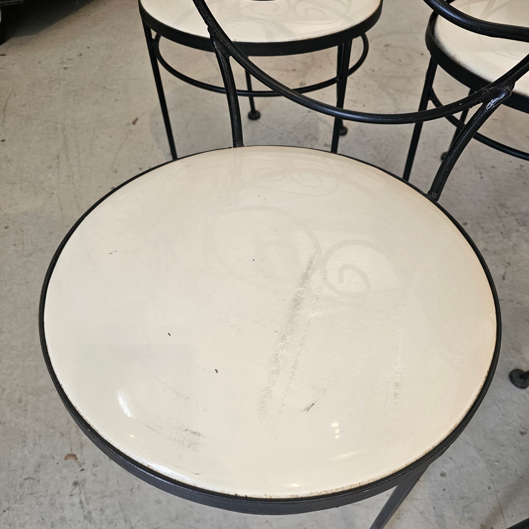 (5) Arthur Umanoff for Shaver Howard Bistro Chairs