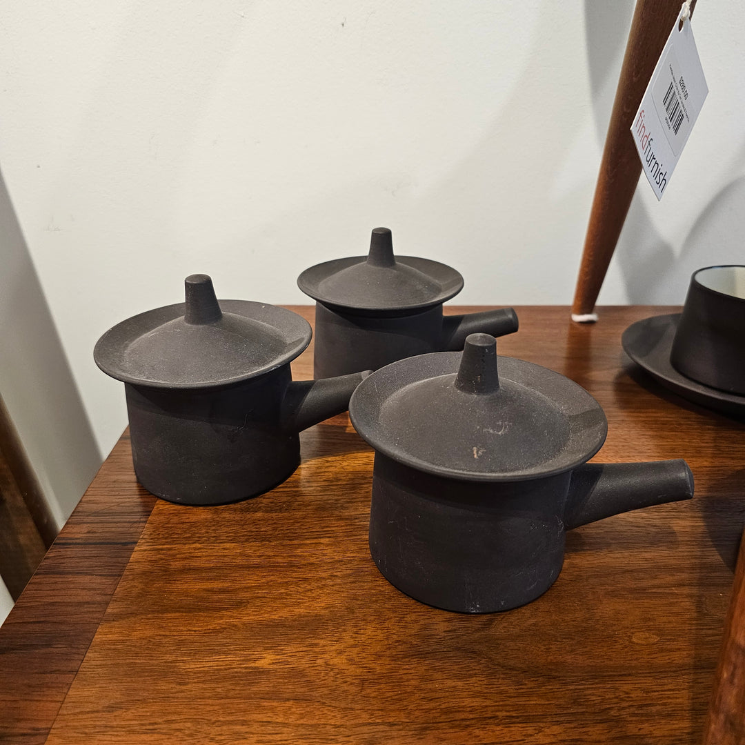 Dansk 'Flamestone' Lidded Soup/Chili Bowl