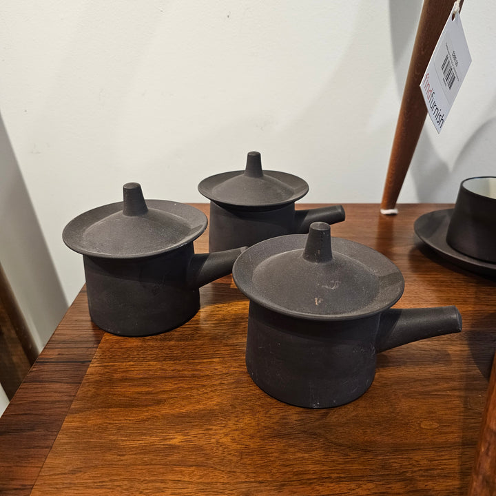 Dansk 'Flamestone' Lidded Soup/Chili Bowl