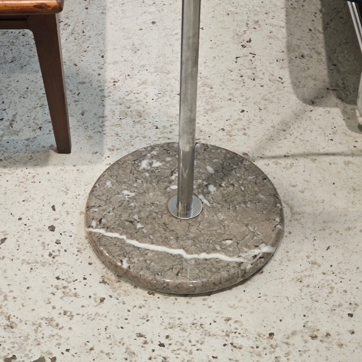 'Mezzaluna' Floor Lamp by Bruno Gecchelin for Skipper Italy (off white)