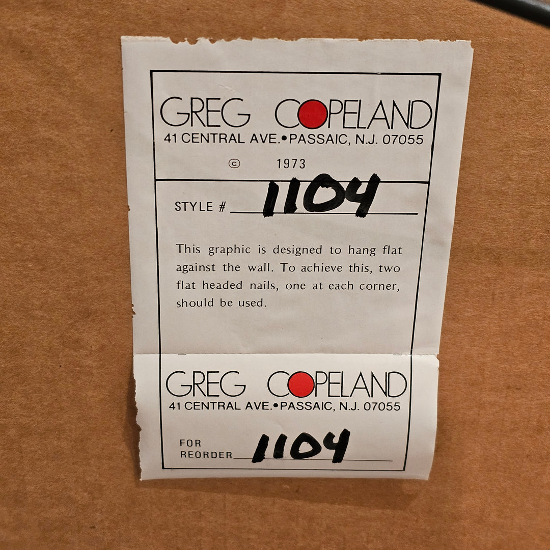 Greg Copeland Op Art MCM Mirror