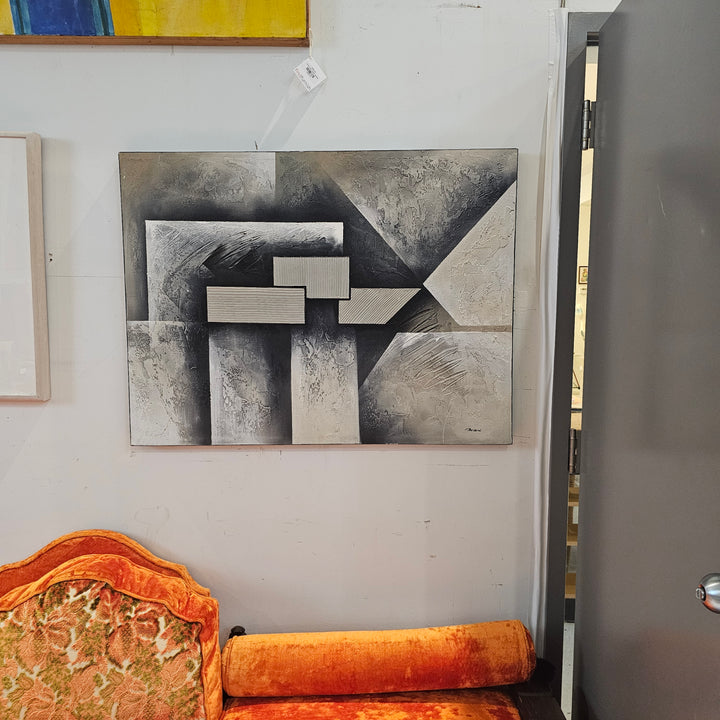 Geometric Abstract on Canvas - Signed Max