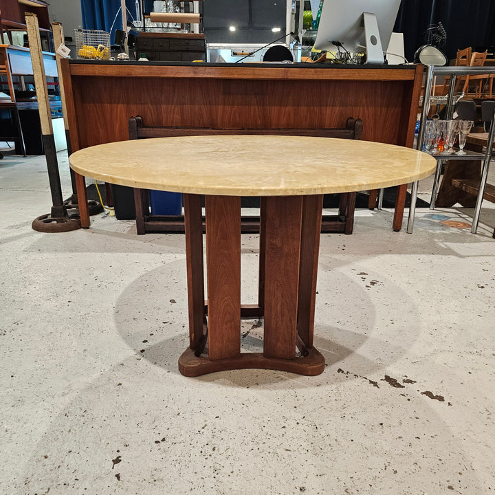 Manufactured Stone Top Round Table
