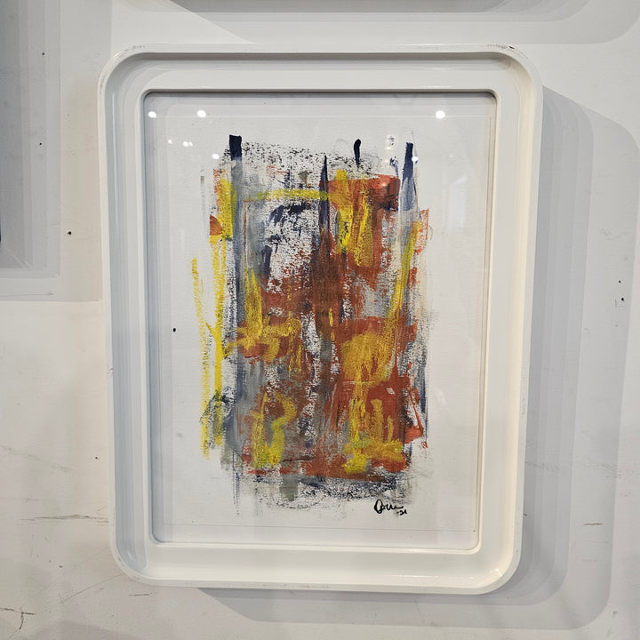 Signed Abstract Painting