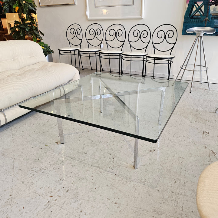 Mies Van de Rohe Style Barcelona Coffee Table
