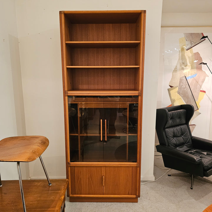 Large Teak & Glass Display Unit